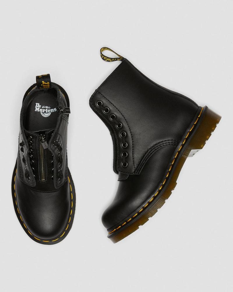 Dr Martens 1460 Pascal Nappa Vinterstøvler Dame Sort | DK 289PJJ